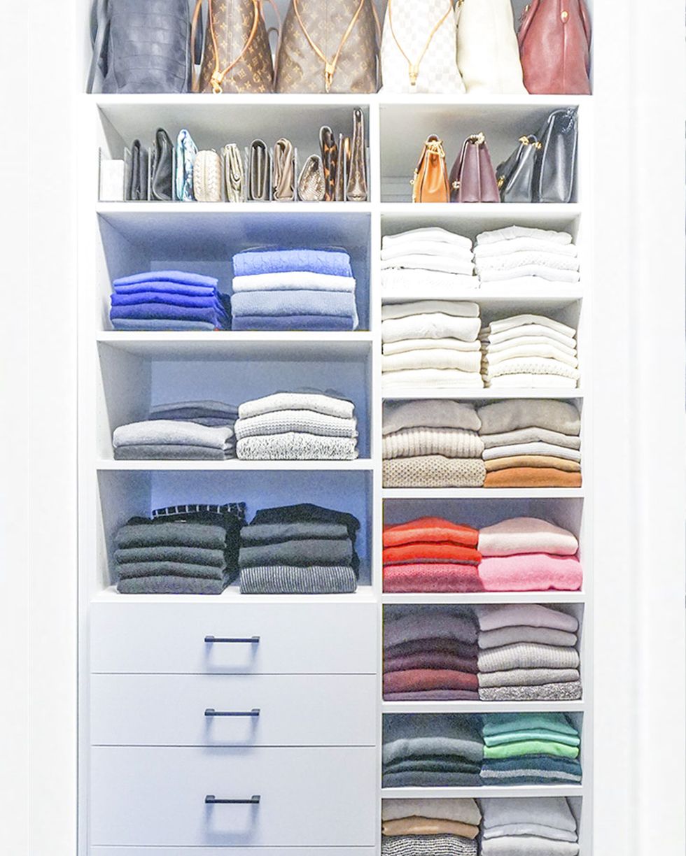horderly how to organize closets