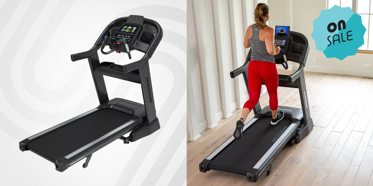 horizon fitness treadmill, on sale