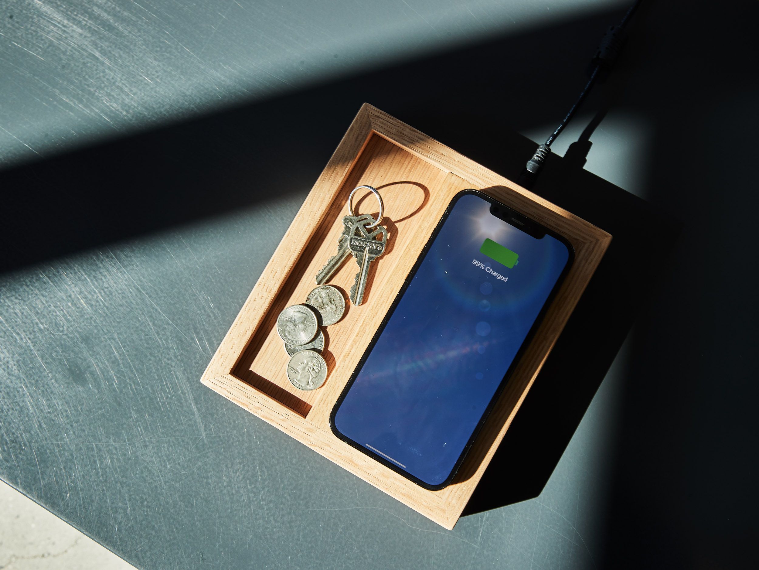 One Drop - Wooden Wireless Charger