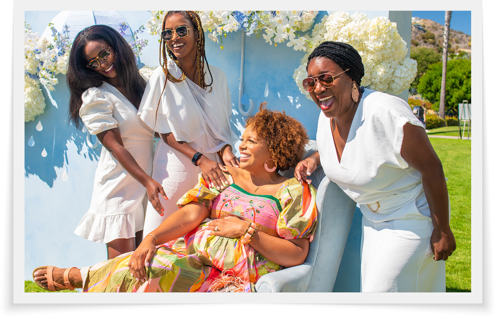 gayle king kirby bumpus baby shower