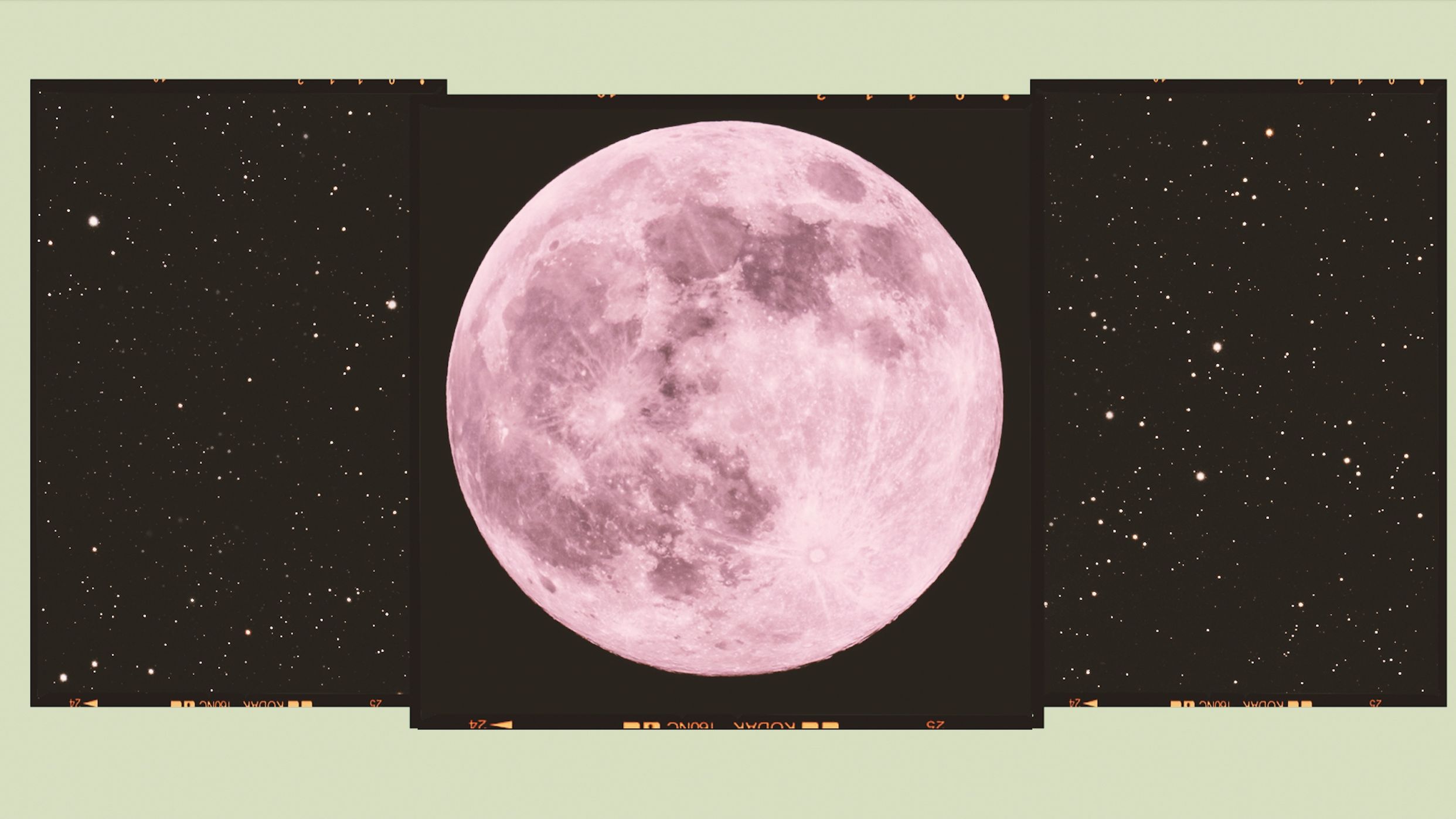 Calendario Lunar 2024 Hemisferio Norte Calendario Astrológico: fotografía  de stock © Allexxandar #614765108