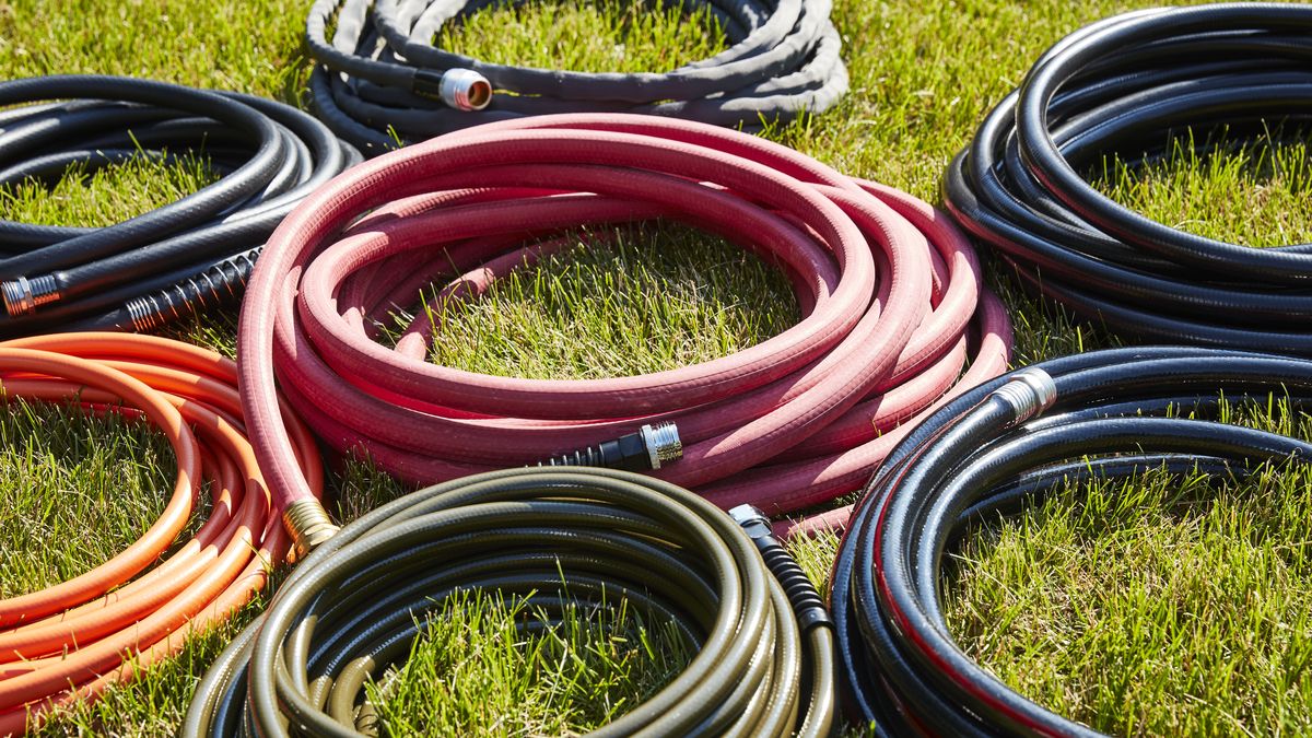 RIDGE WASHER Kink Resistant Pressure Washer Hose 50 FT X 3/8'' for Hot and  Cold