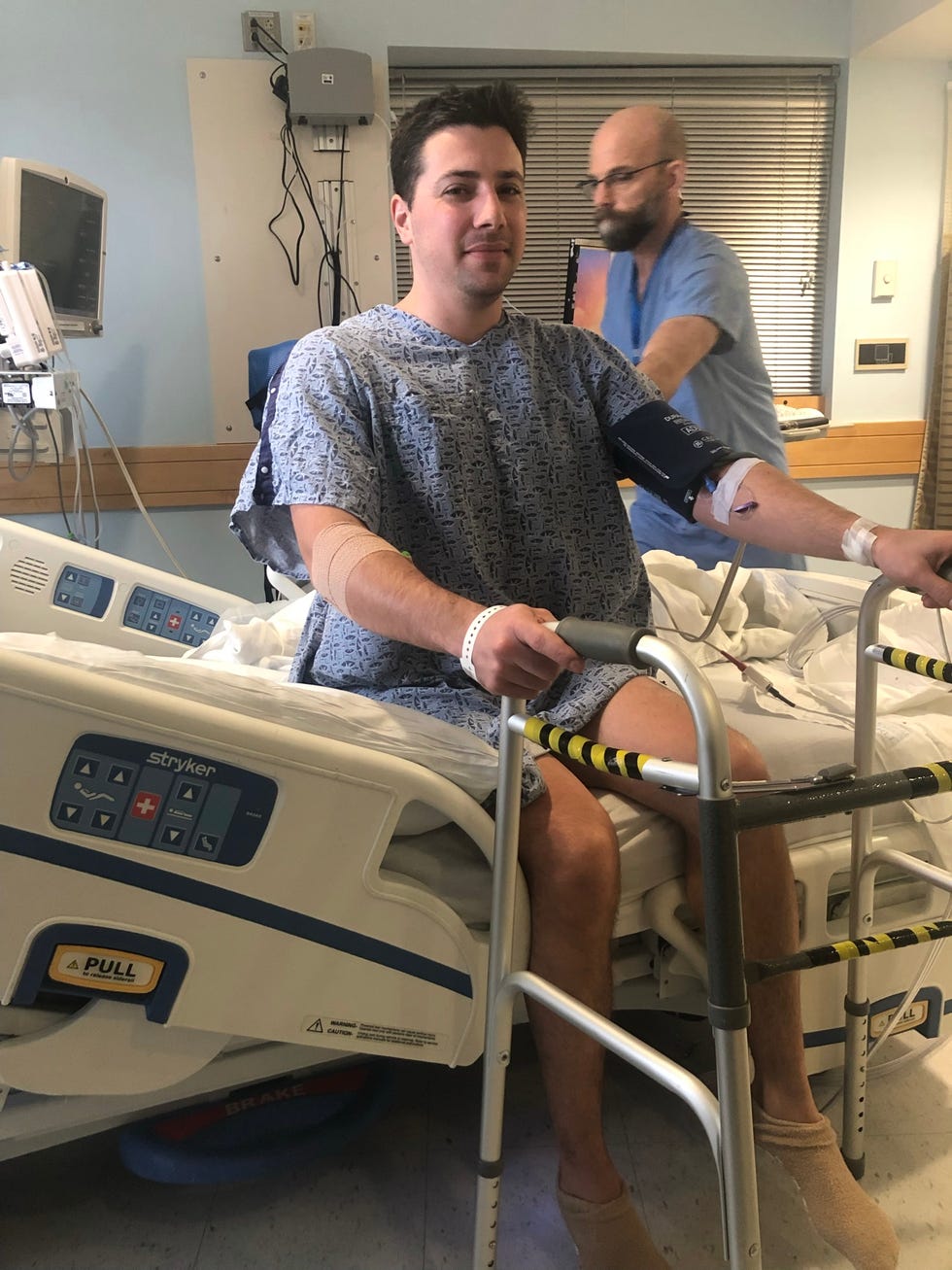 jon custodio in the hospital