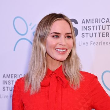 american institute for stuttering 17th annual gala hosted by emily blunt arrivals