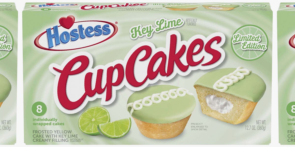 Hostess Has New Key Lime-Flavored CupCakes That Will Surely Become a Summer  Favorite