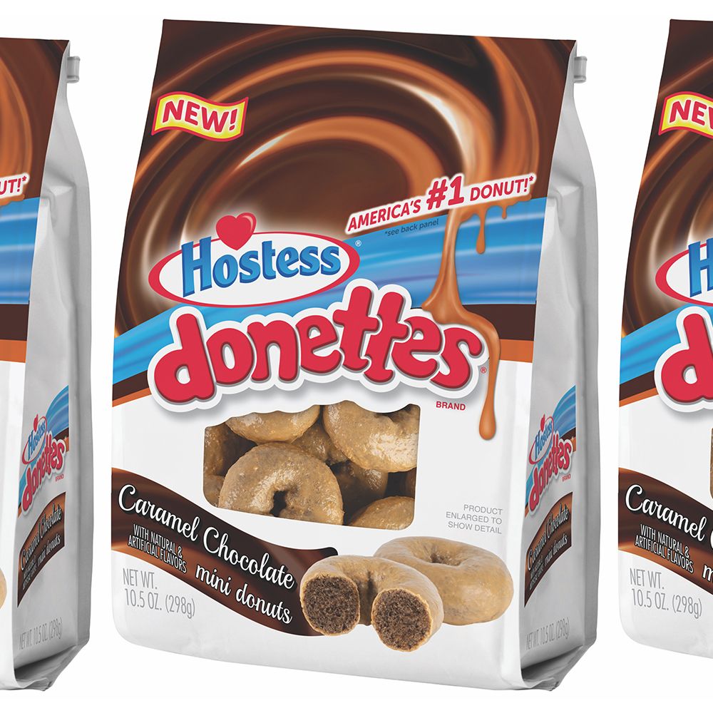 hostess donettes caramel chocolate mini donuts