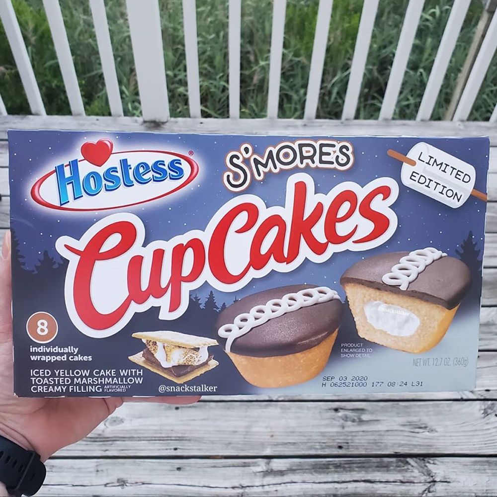 hostess s'mores cupcakes