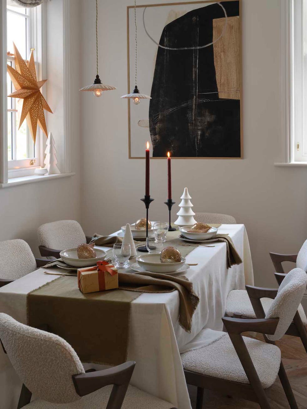 comedor pequeño de navidad