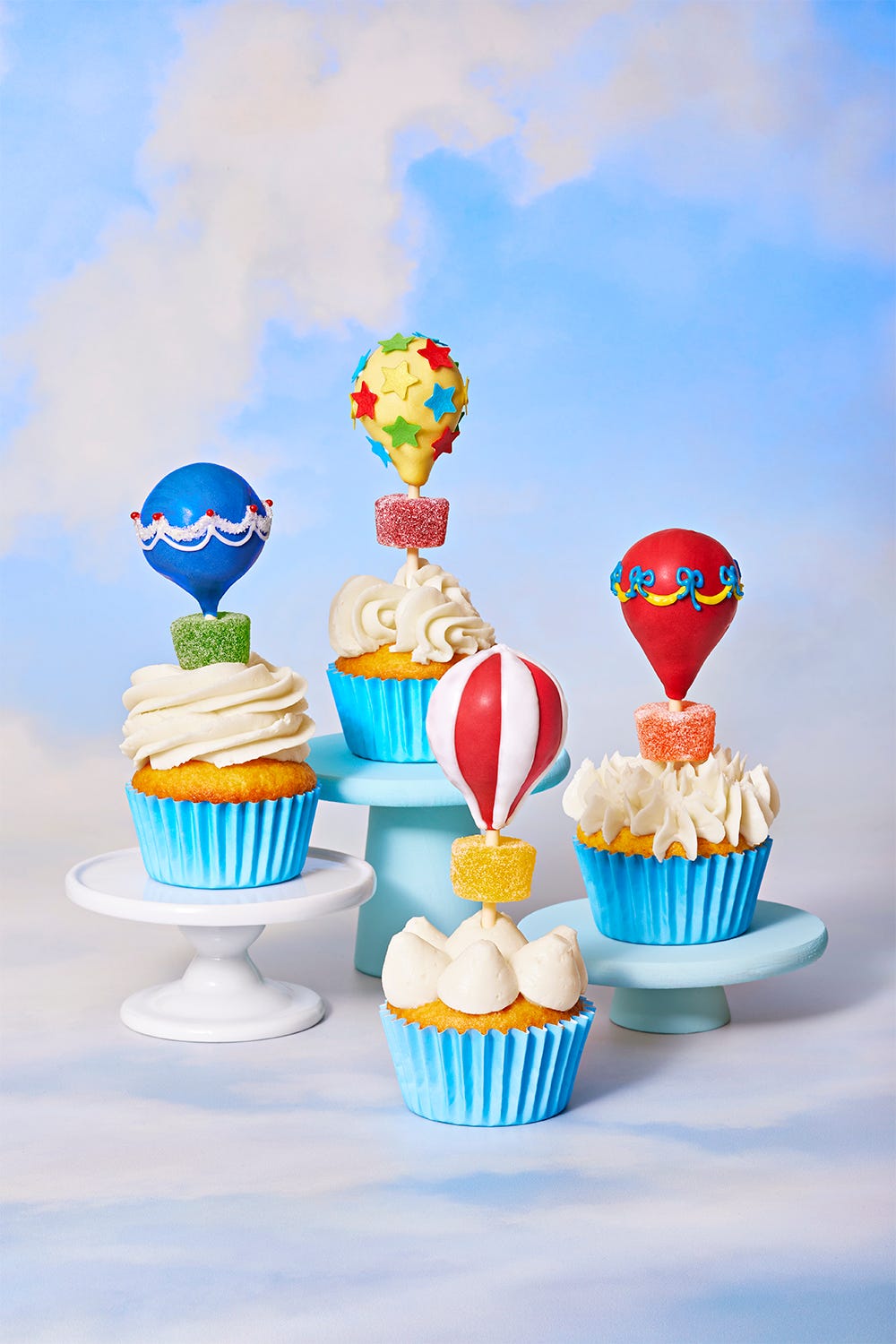 hotair balloon cookie pops