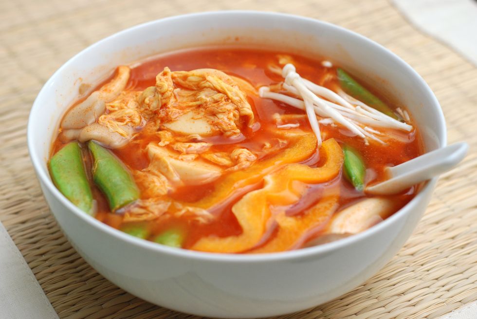hot and spicy korean soup