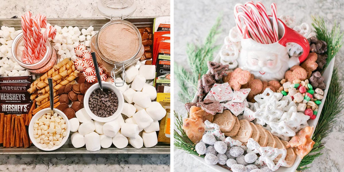 Make Your Own Hot Chocolate Charcuterie Board - Mom Does Reviews