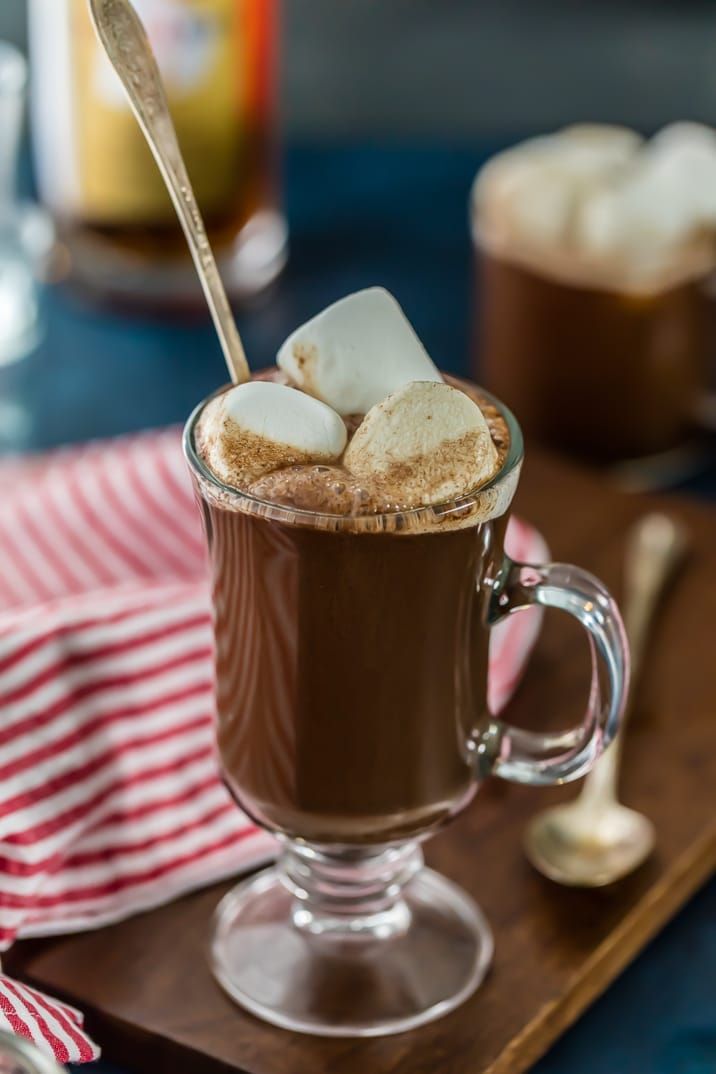 hot chocolate recipes buttered rum
