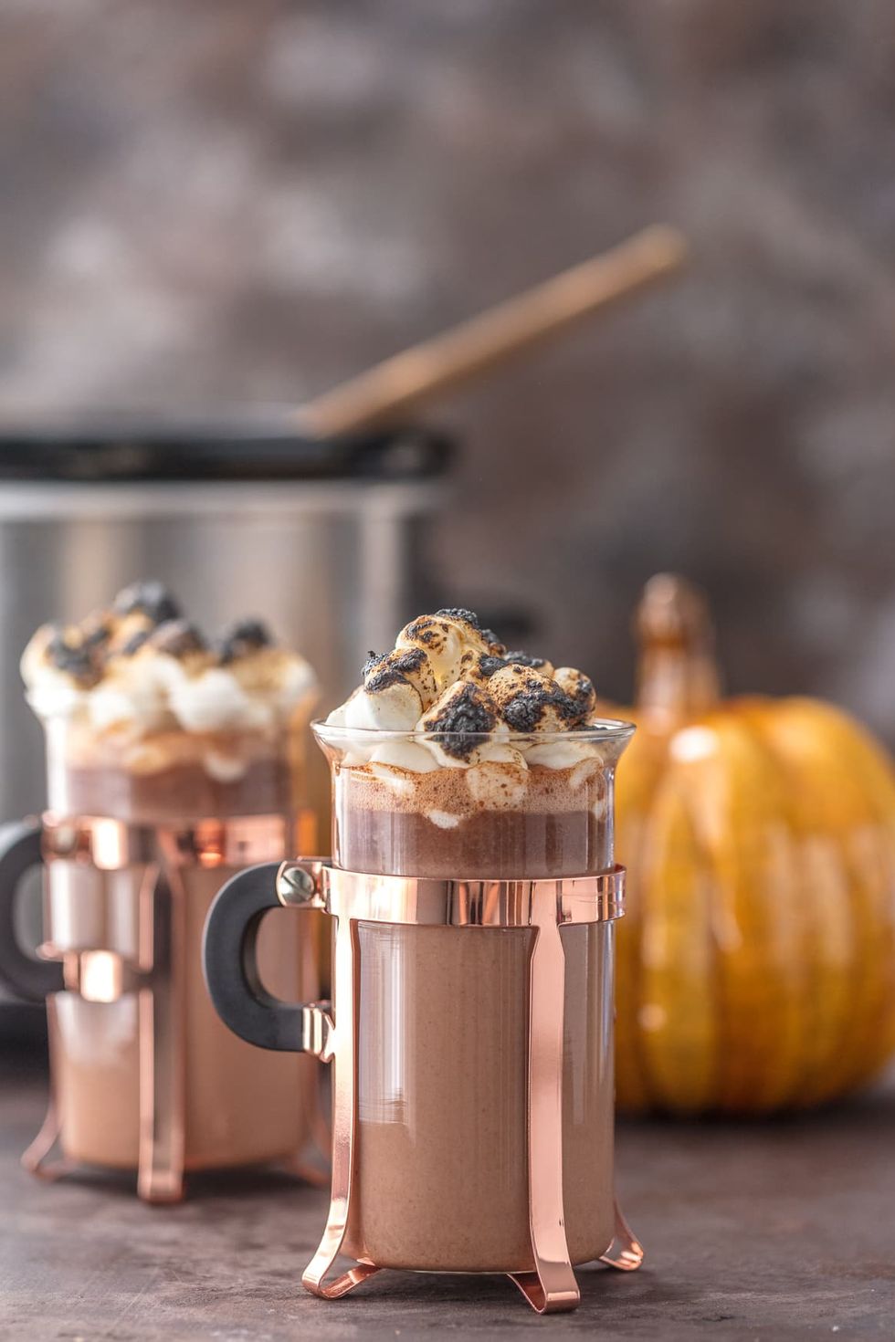 Decadent Slow Cooker Hot Chocolate - Sally's Baking Addiction