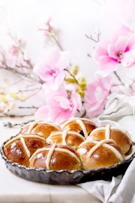 hot cross bun recipe
