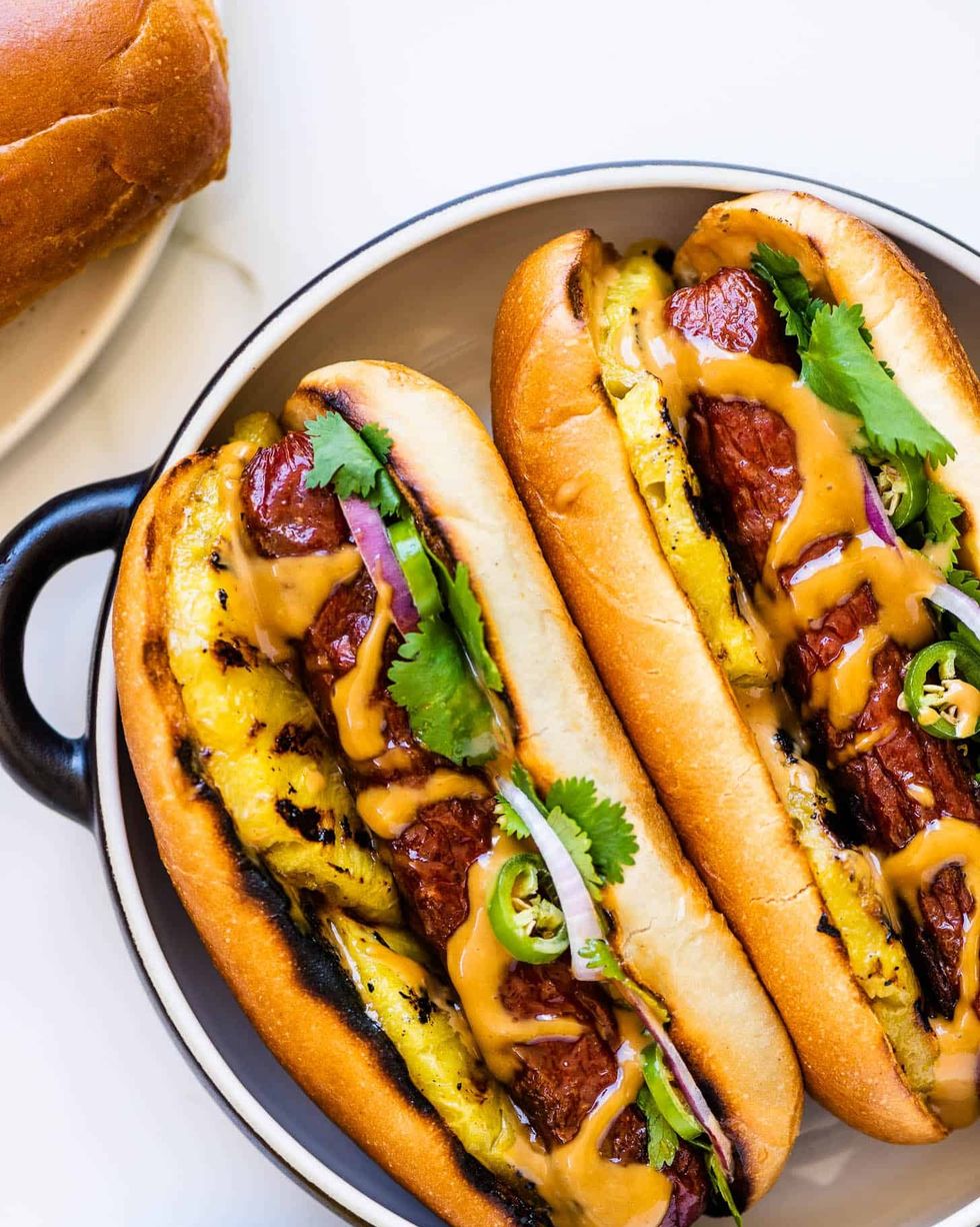 hot dog recipes hawaiian hot dogs with grilled pineapple