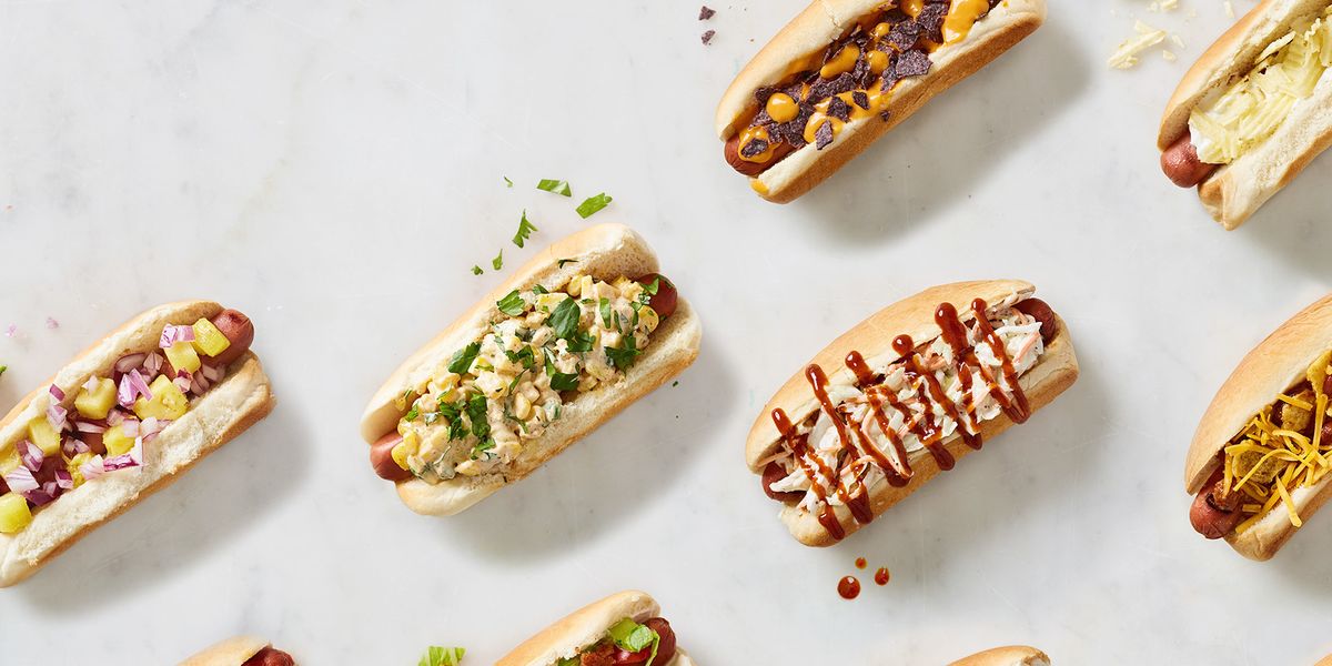 17 Gourmet Hot Dog Recipes w/ Fun Toppings for Your Next Party