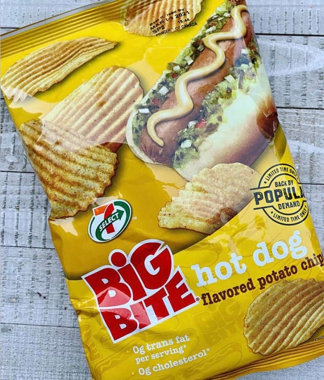 hot dog chips