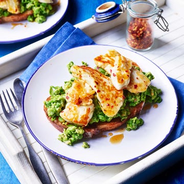 Hot Honey and Halloumi Toast hot honey and halloumi toast