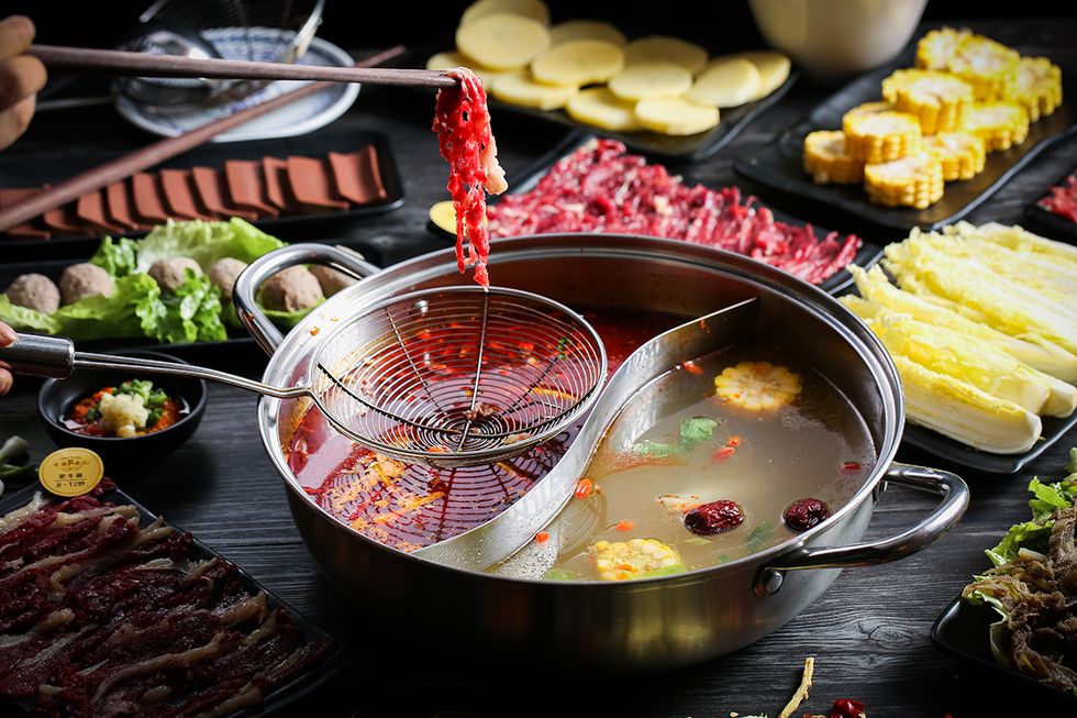hot pot, plato típico chino