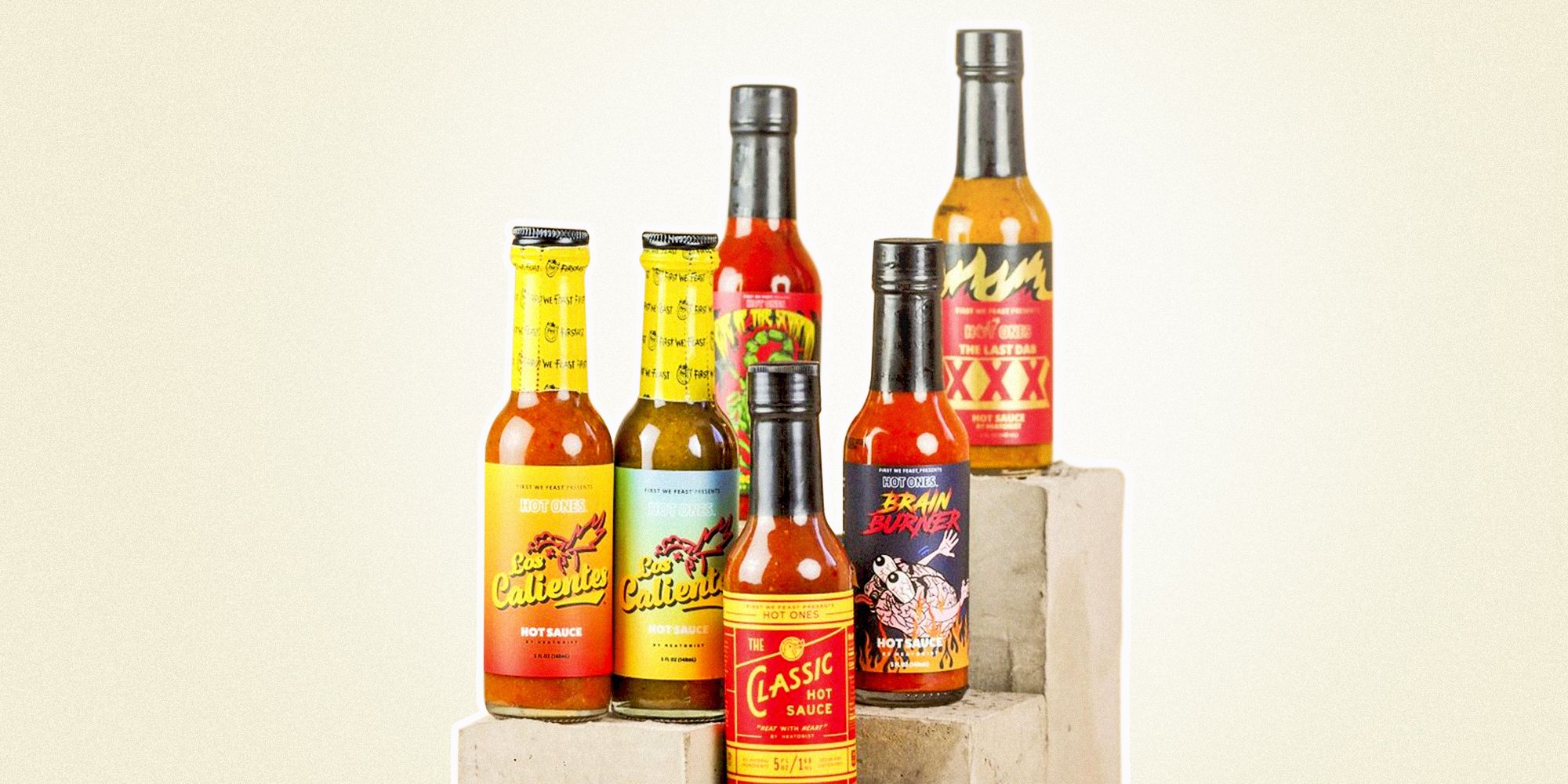 Hot Sauce Challenge Set - Variety Pack (5 Bottles) | Elijah's Xtreme®