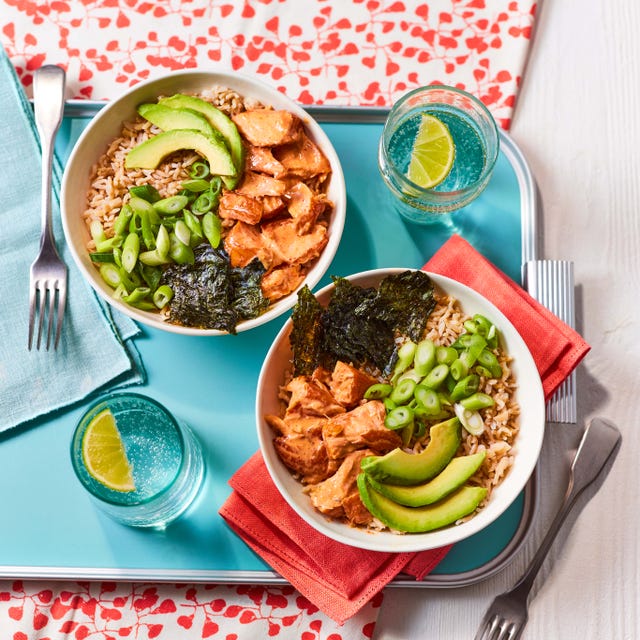 salmon sushi bowl