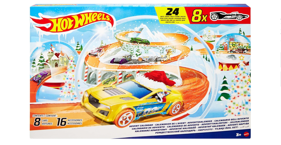 calendario adviento hot wheels 2024