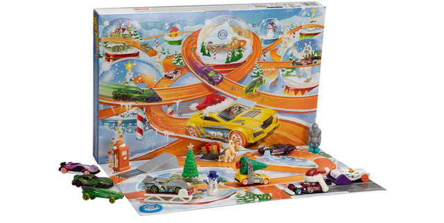 calendario adviento hot wheels 2024