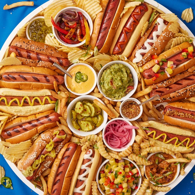 How To Make A Hot Dog Board - Hot Dog Charcuterie Boards