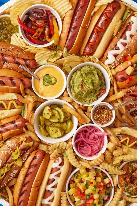 hot dog board