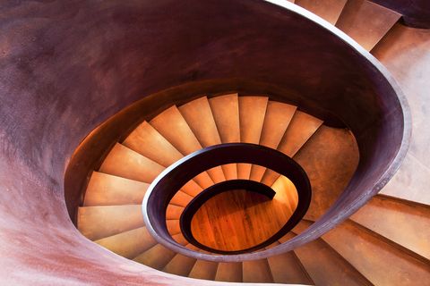 Stairs, Spiral, Wood, Architecture, Circle, 
