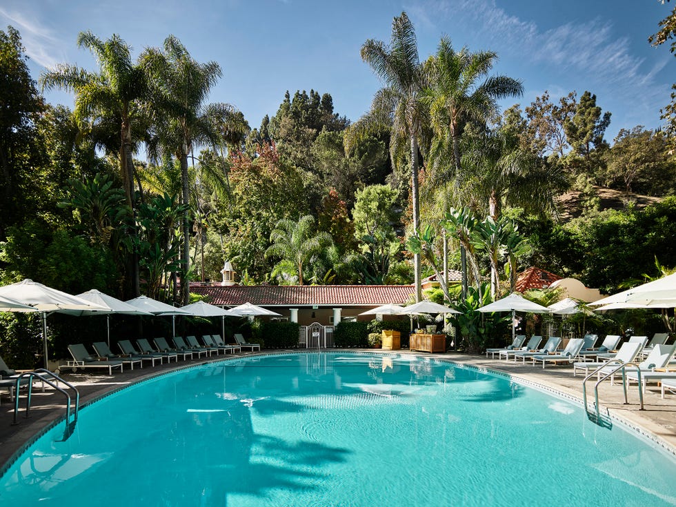 piscina hotel bel air los angeles