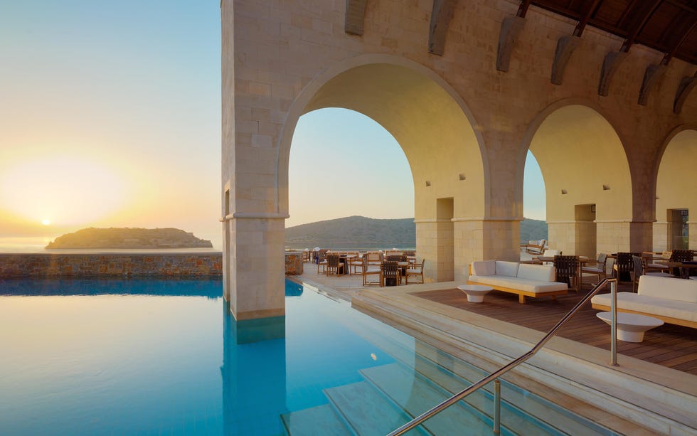 Piscina del hotel Blue Palace