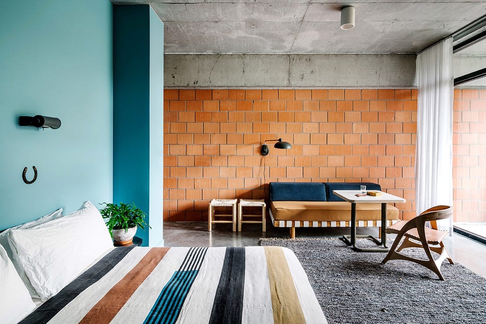 Habitación del hotel Carpenter en Austin, Texas