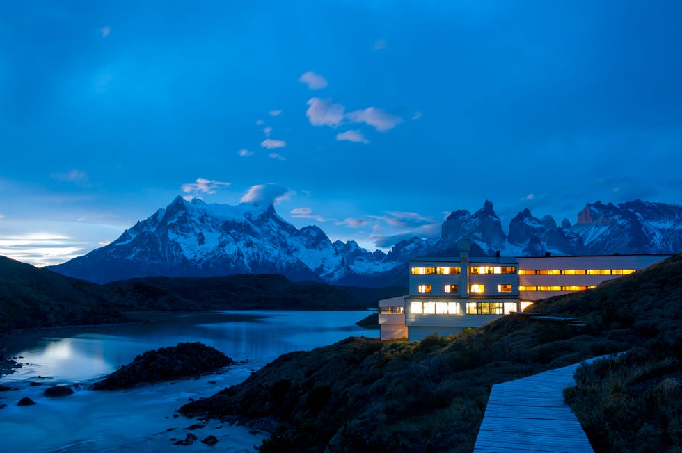 hotel explora, torres del paine national park, patagonia, chile