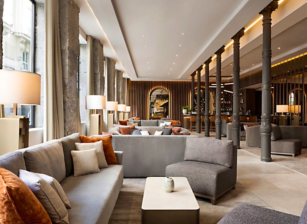 hall del hotel jw marriott hotel madrid
