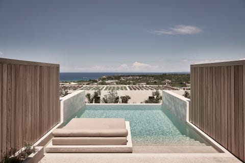 Hotel with a Mediterranean and tropical touch in Greece, designed by block722 architects