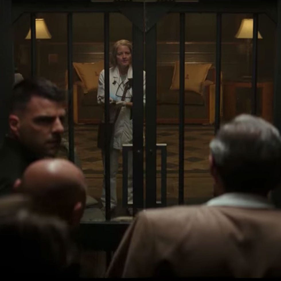 Jodie Foster threw serious shade at 'Hotel Artemis' star Dave Bautista