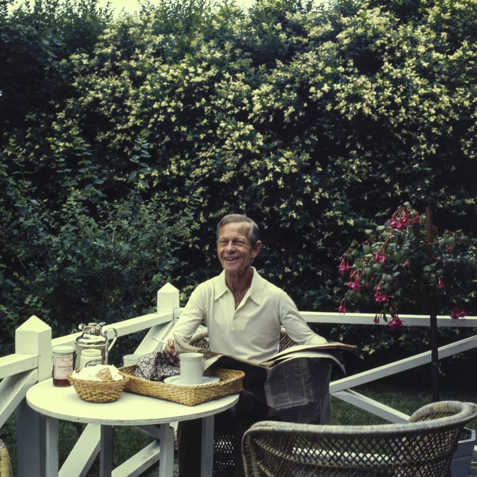 house & garden, february 1980 portrait of interior designer billy baldwin