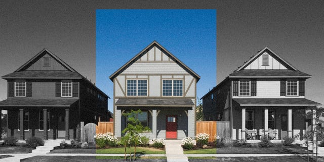 houses on a street