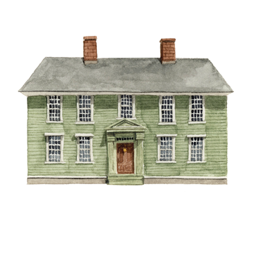 house illustration