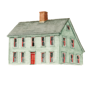 house illustration