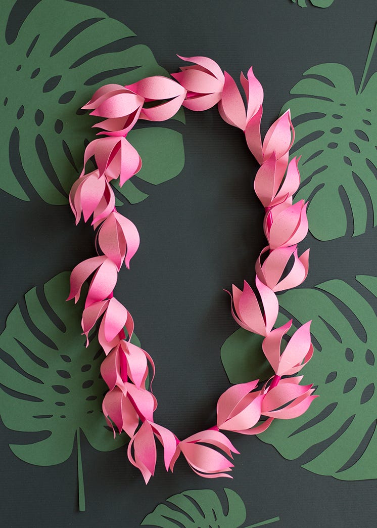 diy graduation lei