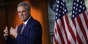 kevin mccarthy holds weekly news conference on capitol hill