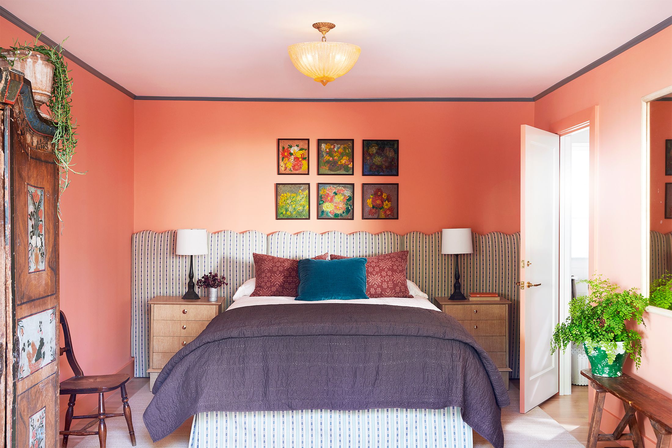 Pink Hydrangea Nina Campbell Home Set of 16 Guest Towels Buffet Paper Napkins