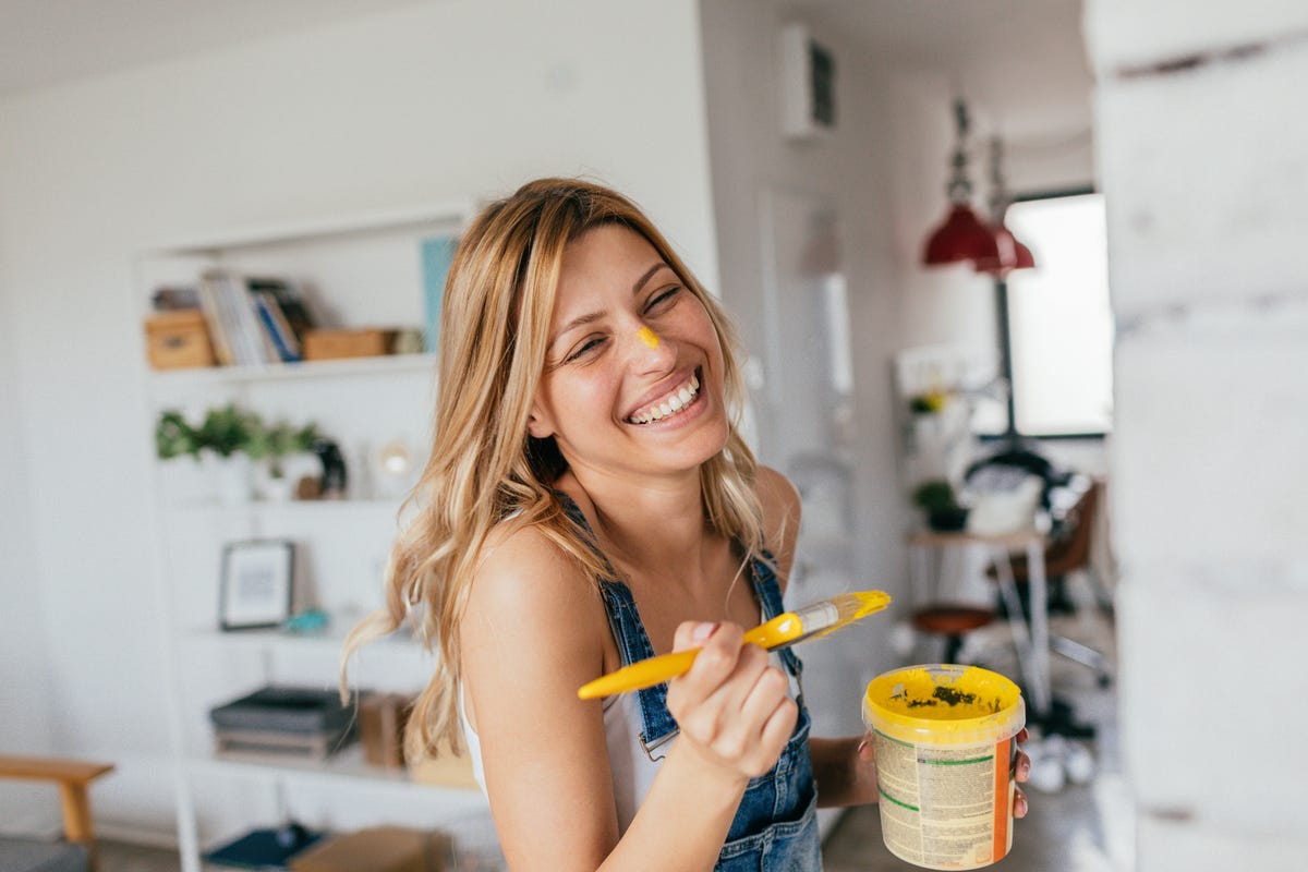 This is the ultimate tip for painting cabinets and baseboards