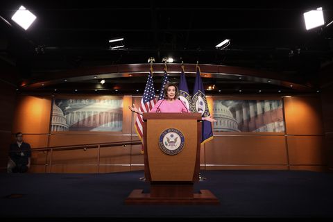 House Speaker Nancy Pelosi (D-CA) Holds Weekly News Conference