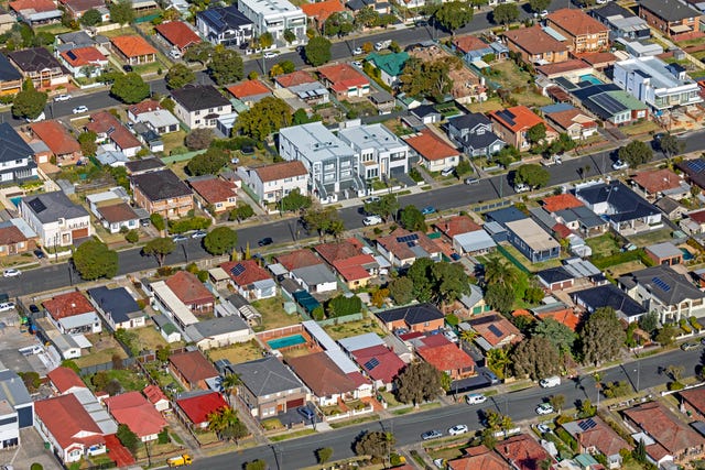 houses, streets, suburb, cityscape aerial photography, suburban life in sydney, australia