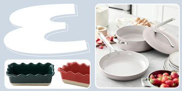 cookware and bakeware arrangement