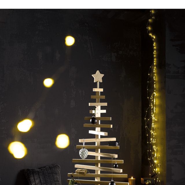 houten kerstboom alternatieve kerst lidl