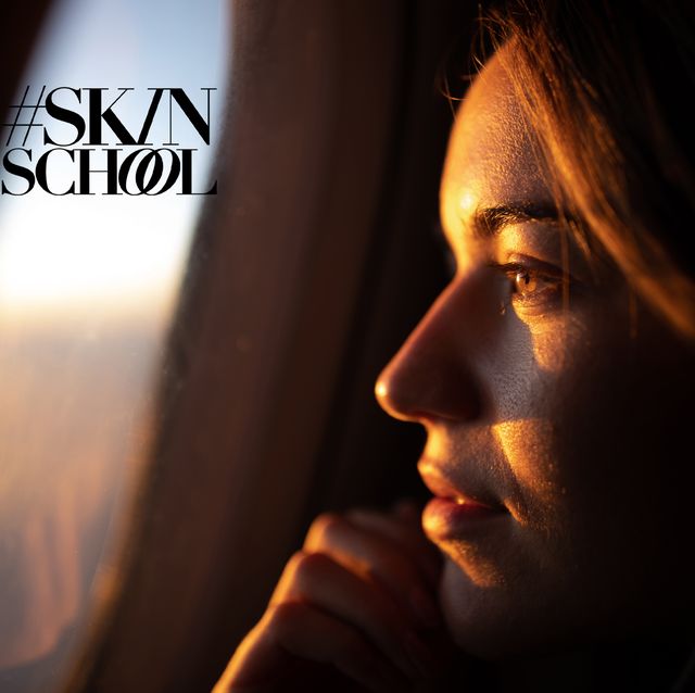 how flying affects your skin